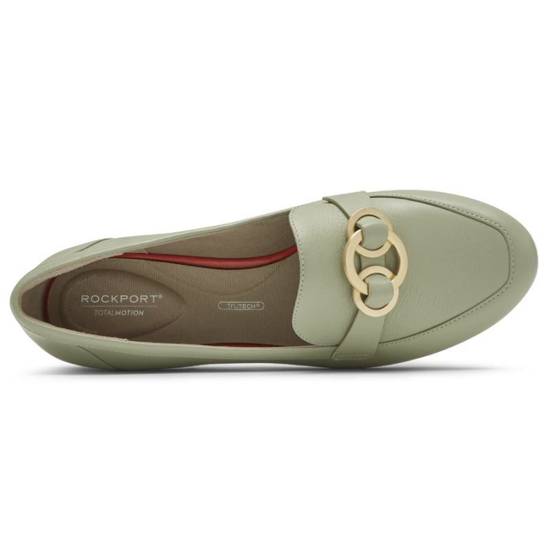 ROCKPORT - WOMEN'S TOTAL MOTION TAVIA RING LOAFER-DESERT SAGE