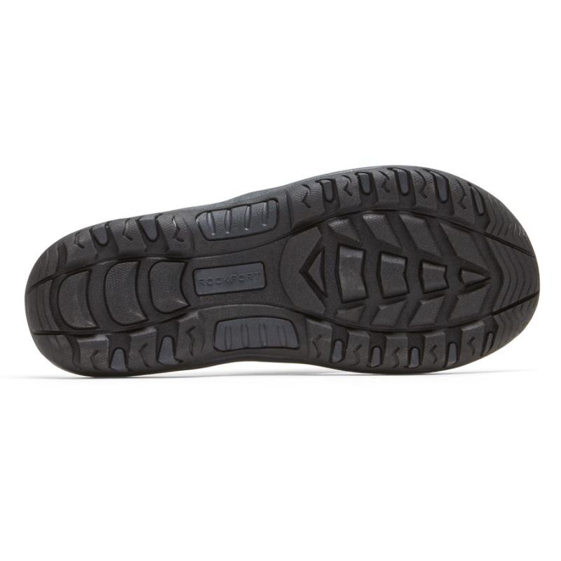 ROCKPORT - MEN'S HAYES THONG SANDAL-BLACK