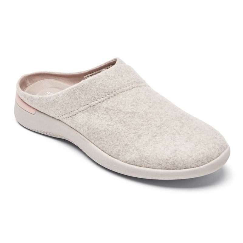 ROCKPORT - WOMEN'S JAIME WASHABLE MULE-OATMEAL