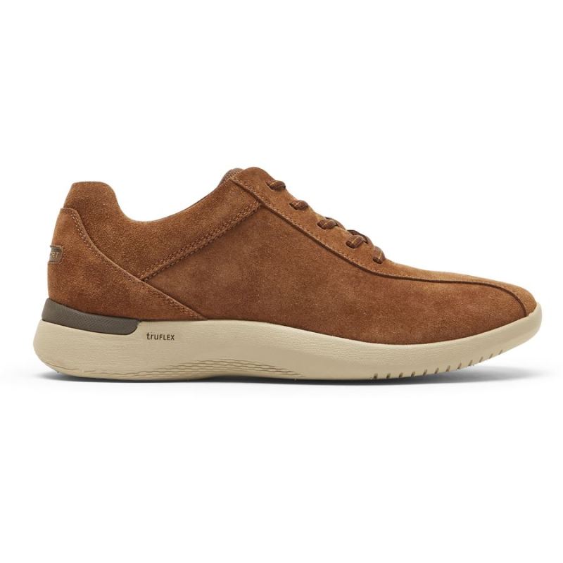 ROCKPORT - MEN'S TRUFLEX FLY TACONIC SNEAKER-TAN SUEDE