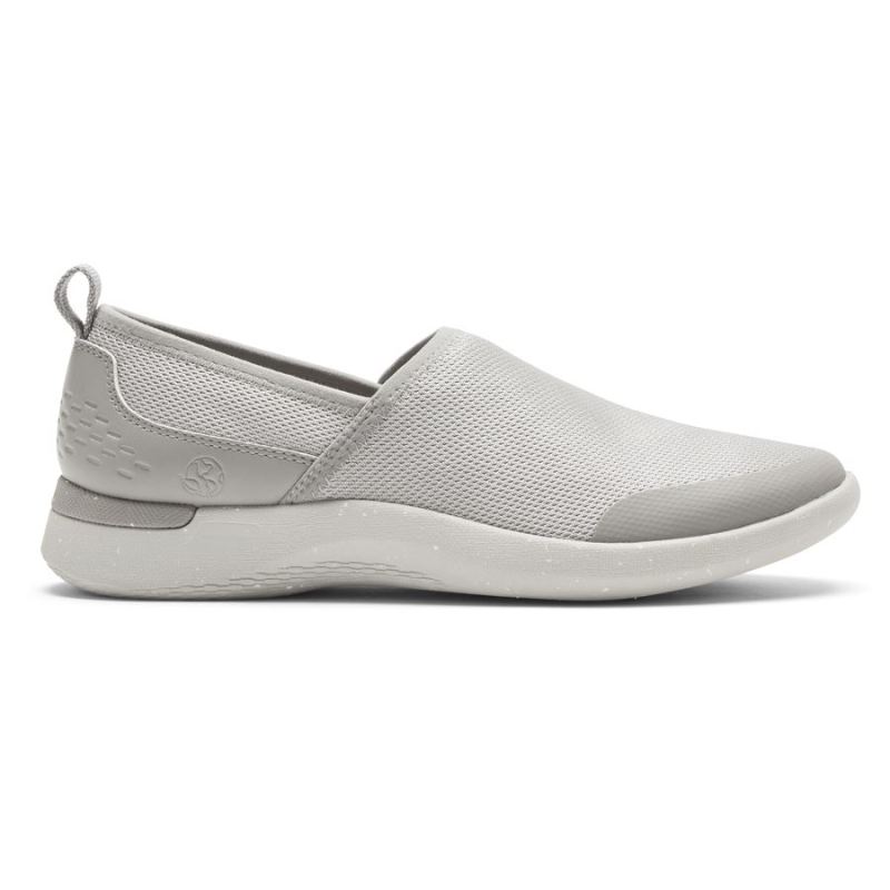 ROCKPORT - WOMEN'S TRUFLEX FLY WASHABLE KNIT SLIP-ON-DOVE KNIT WASHABLE