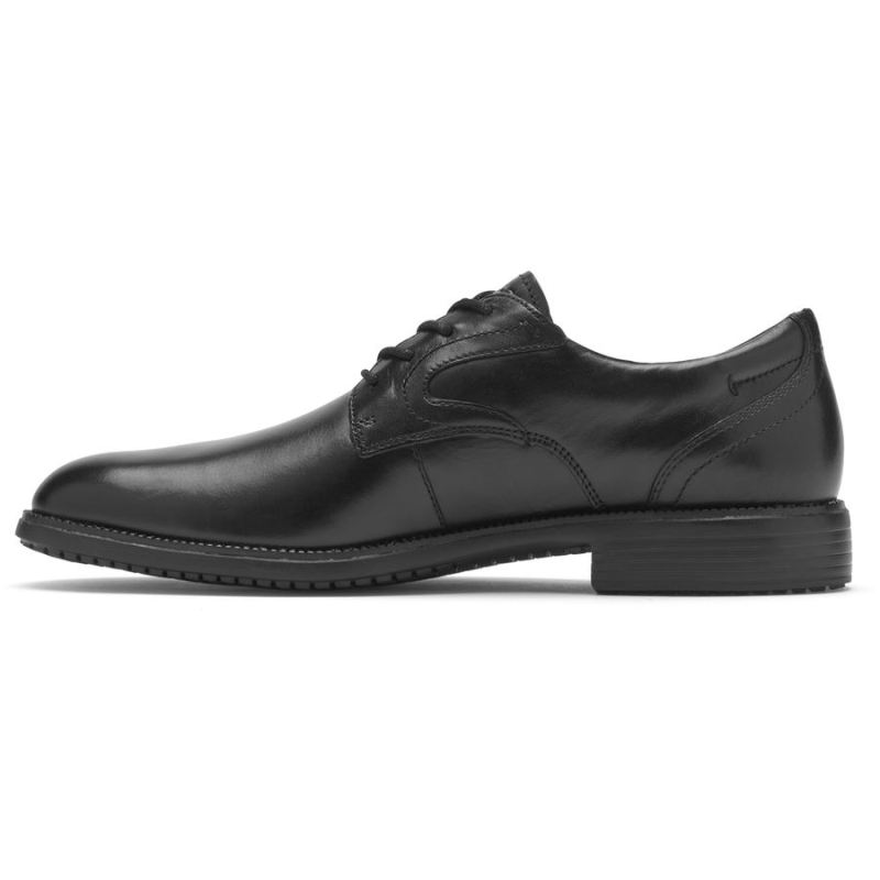 ROCKPORT - MEN'S TOTAL MOTION DRESSPORT PLAIN TOE OXFORD-BLACK