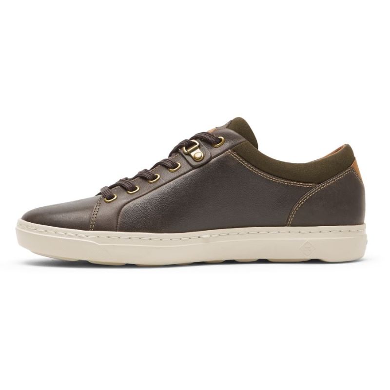 ROCKPORT - MEN'S PULSETECH CUPSOLE SNEAKER-JAVA LEATHER