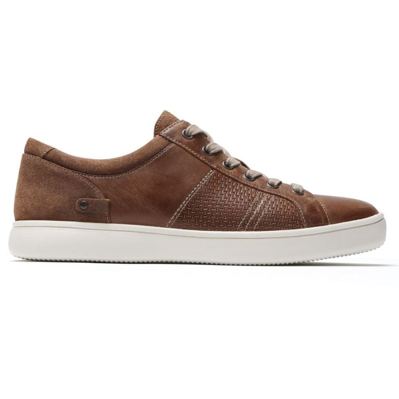 ROCKPORT - MEN'S COLLE TIE SNEAKER-TAN