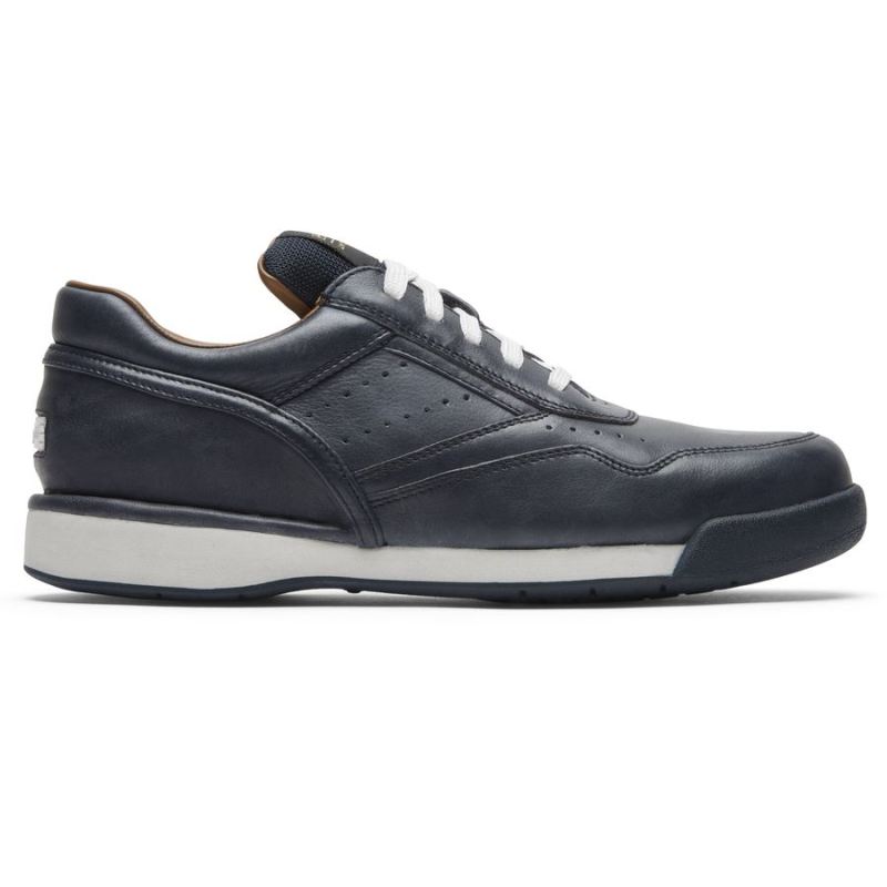 ROCKPORT - MEN'S 7100 PROWALKER LIMITED EDITION SHOE-NAVY LEATHER