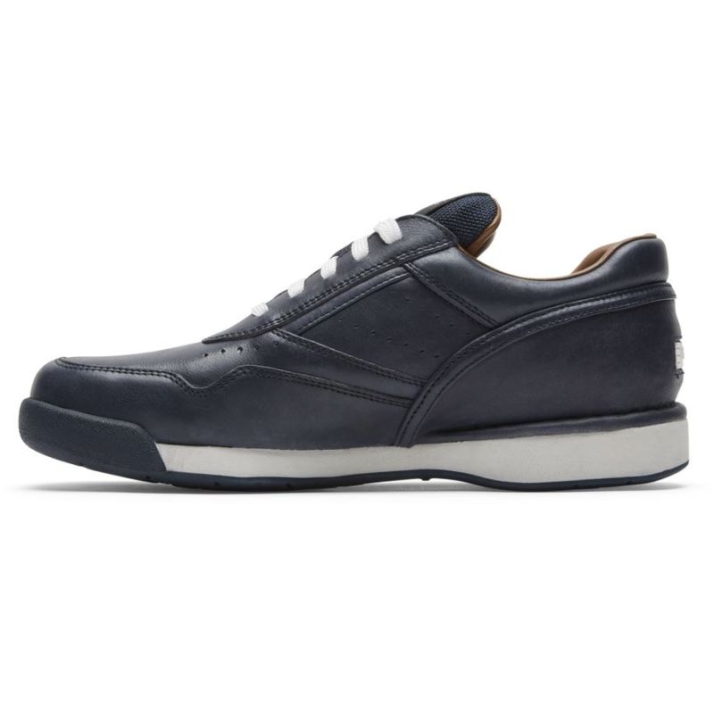 ROCKPORT - MEN'S 7100 PROWALKER LIMITED EDITION SHOE-NAVY LEATHER