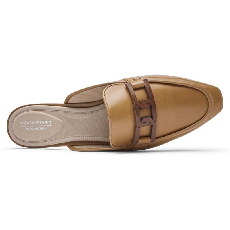 ROCKPORT - WOMEN'S TOTAL MOTION LAYLANI SLIDE LOAFER-TAN