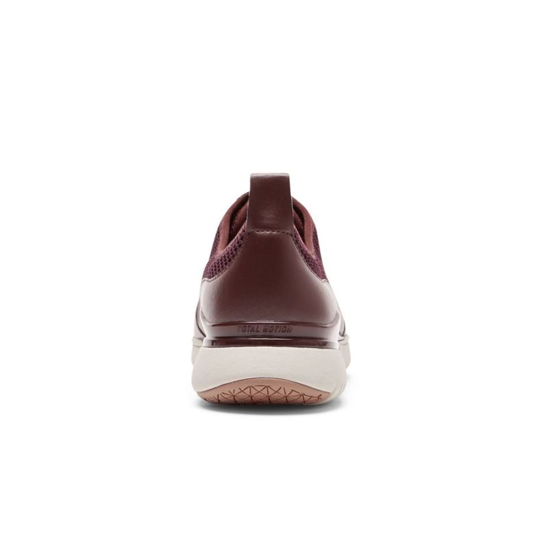 ROCKPORT - WOMEN'S TOTAL MOTION SPORT ZIP SNEAKER-OXBLOOD