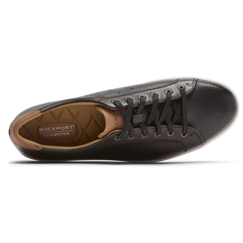 ROCKPORT - MEN'S TOTAL MOTION LITE LACE-TO-TOE SNEAKER-BLACK