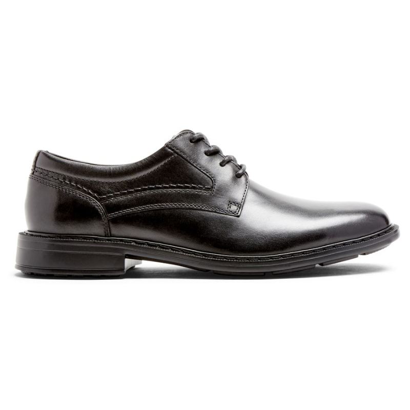 ROCKPORT - MEN'S PARSONS PLAIN TOE OXFORD-BLACK