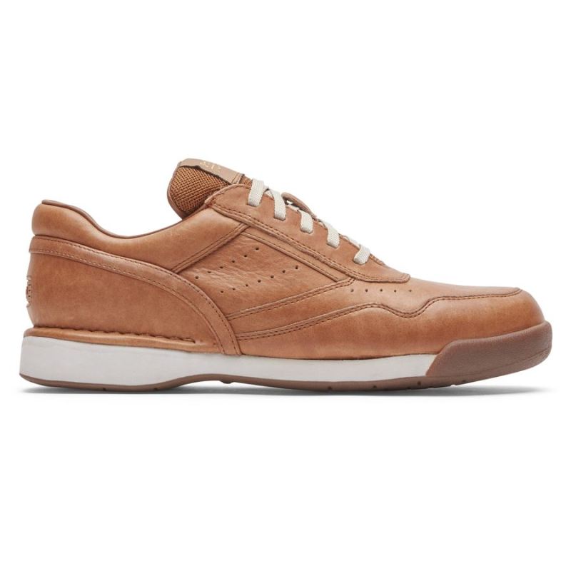 ROCKPORT - MEN'S 7100 PROWALKER LIMITED EDITION SHOE-TAN LEATHER