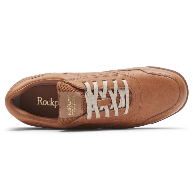 ROCKPORT - MEN'S 7100 PROWALKER LIMITED EDITION SHOE-TAN LEATHER