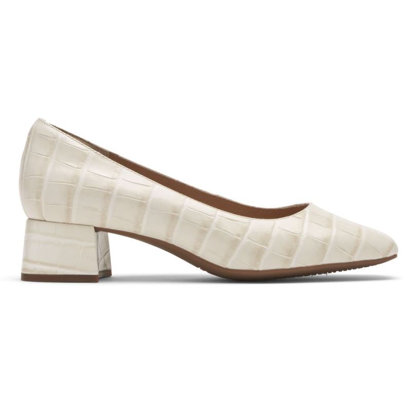 ROCKPORT - WOMEN'S TOTAL MOTION ESMA HEEL-OFF-WHITE