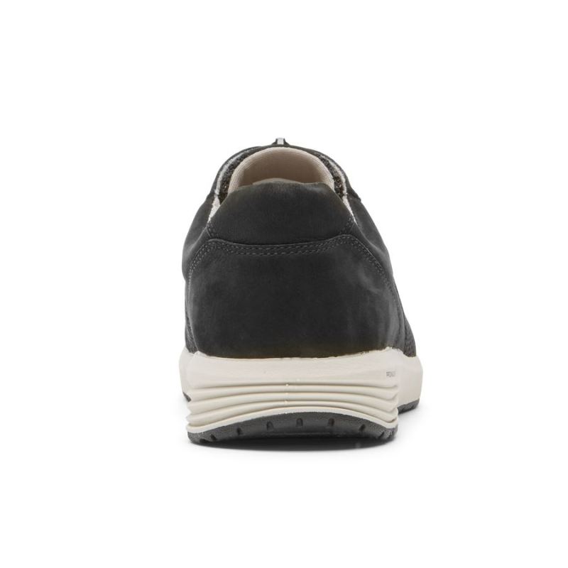 ROCKPORT - WOMEN'S TRUSTRIDE PROWALKER ZIP SNEAKER-BLACK