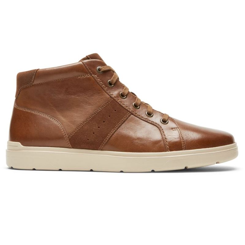 ROCKPORT - MEN'S TOTAL MOTION LITE ZIP SNEAKER-TAN