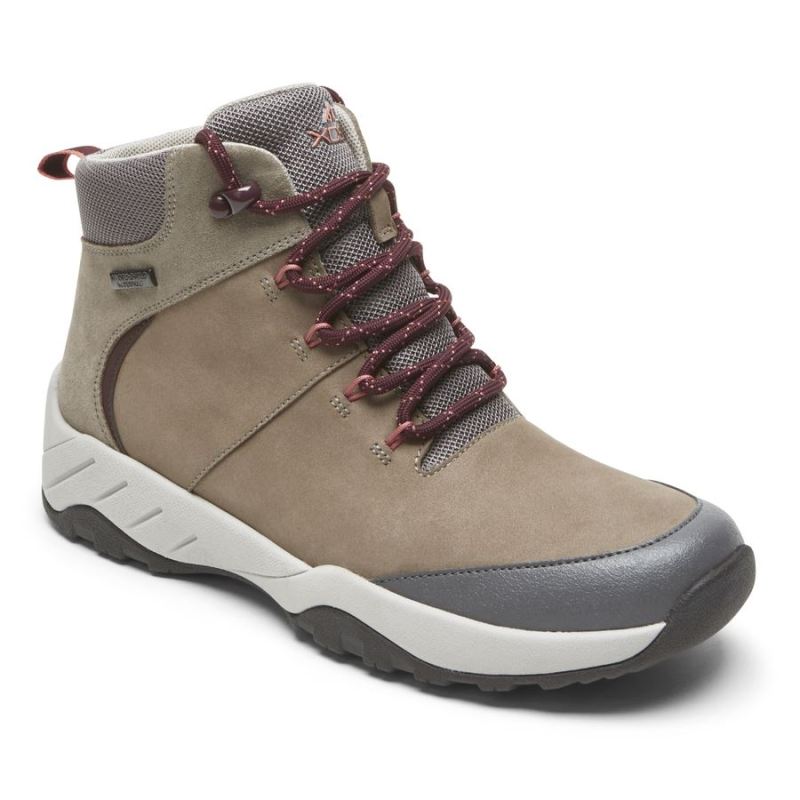 ROCKPORT - WOMEN'S XCS SPRUCE PEAK BOOT-WATERPROOF-TAUPE