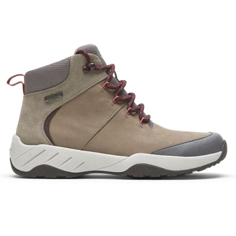 ROCKPORT - WOMEN'S XCS SPRUCE PEAK BOOT-WATERPROOF-TAUPE