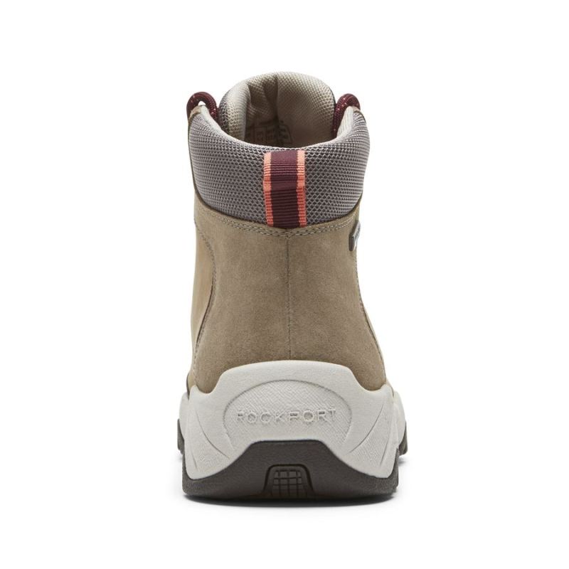 ROCKPORT - WOMEN'S XCS SPRUCE PEAK BOOT-WATERPROOF-TAUPE