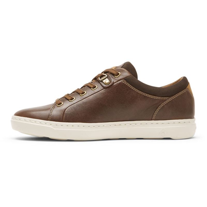 ROCKPORT - MEN'S PULSETECH CUPSOLE SNEAKER-MONKS ROBE LEATHER