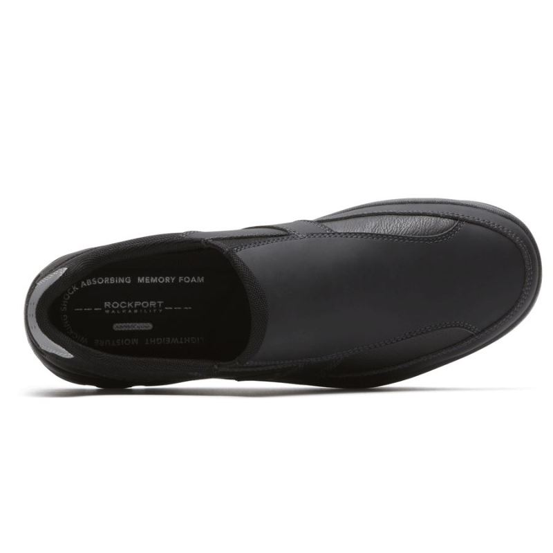 ROCKPORT - GET YOUR KICKS SLIP-ON-BLACK