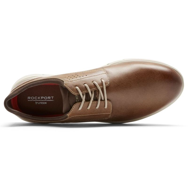 ROCKPORT - MEN'S GRADY OXFORD-TAN