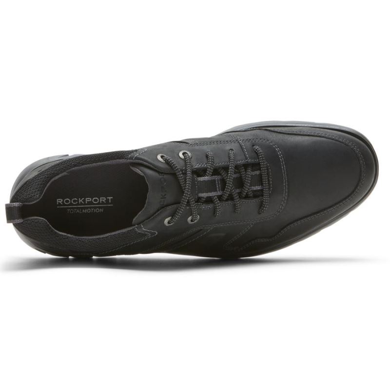 ROCKPORT - MEN'S TOTAL MOTION SPORT SNEAKER-WATERPROOF-BLACK