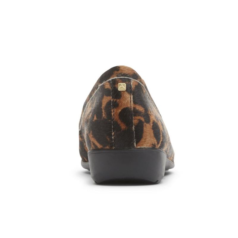 ROCKPORT - WOMEN'S ABBEY BIT LOAFER-LEOPARD