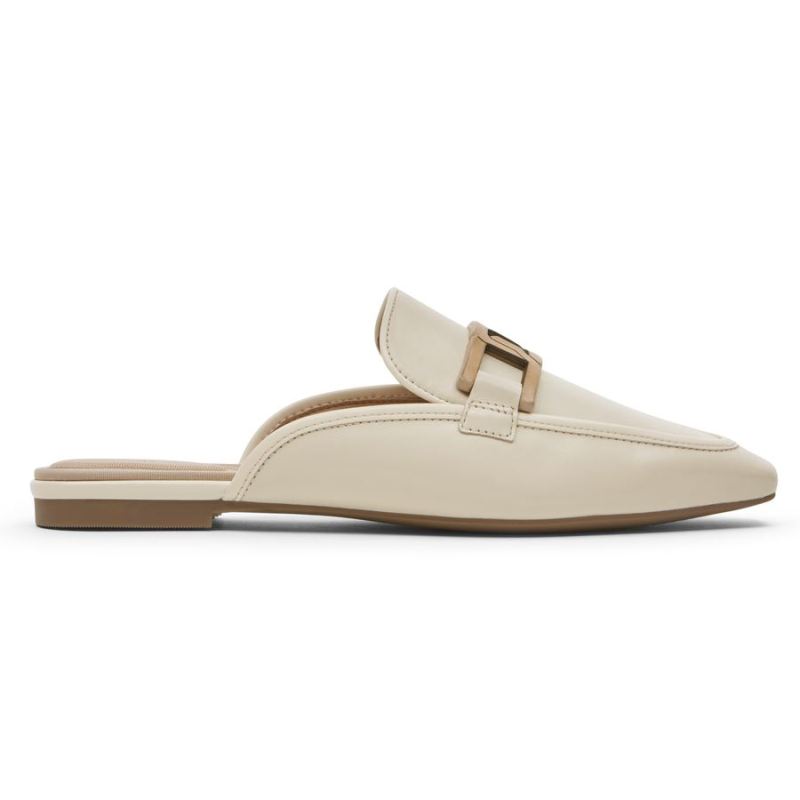 ROCKPORT - WOMEN'S TOTAL MOTION LAYLANI SLIDE LOAFER-VANILLA