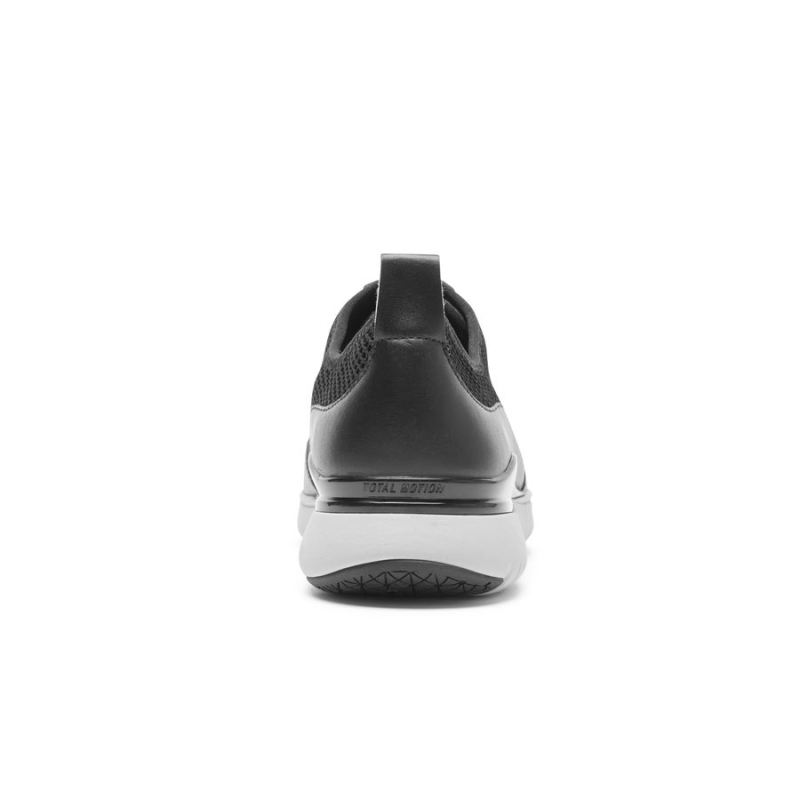 ROCKPORT - WOMEN'S TOTAL MOTION SPORT ZIP SNEAKER-BLACK