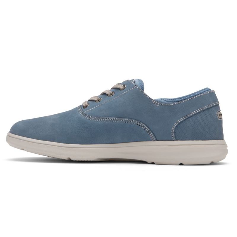 ROCKPORT - MEN'S ZADEN CVO SNEAKER-BLUE HEAVEN NUBUCK