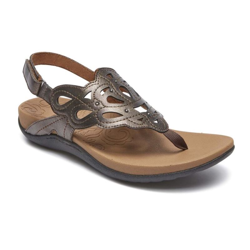 ROCKPORT - RIDGE SLING SANDAL-BRONZE