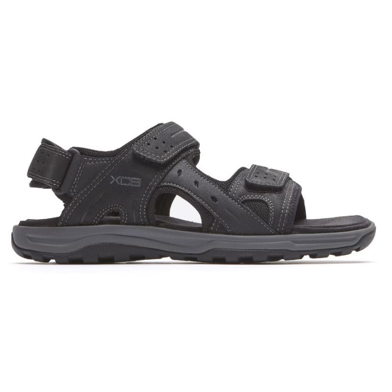 ROCKPORT - MEN'S XCS TRAIL TECHNIQUE ADJUSTABLE SANDAL-BLACK