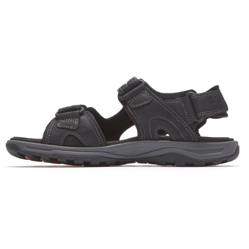 ROCKPORT - MEN'S XCS TRAIL TECHNIQUE ADJUSTABLE SANDAL-BLACK