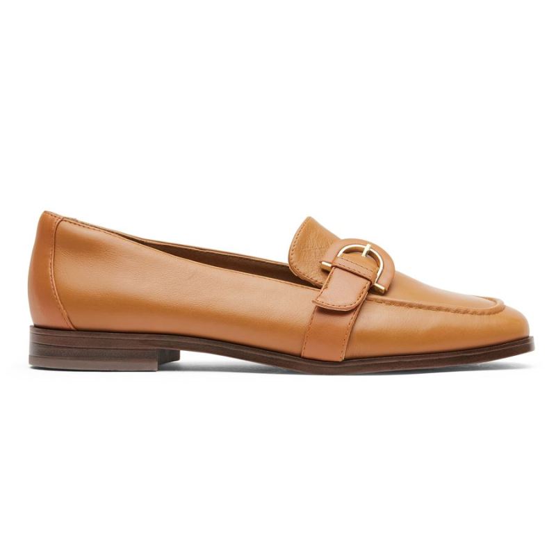 ROCKPORT - WOMEN'S SUSANA BUCKLE LOAFER-HONEY