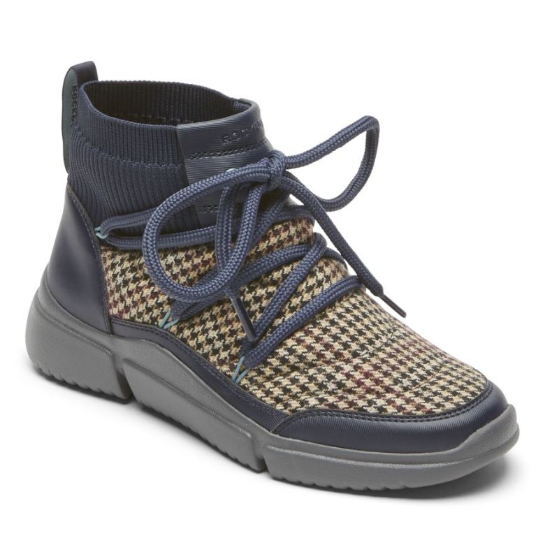 ROCKPORT - WOMEN'S R-EVOLUTION WASHABLE QUILTED BOOTIE-PLAID