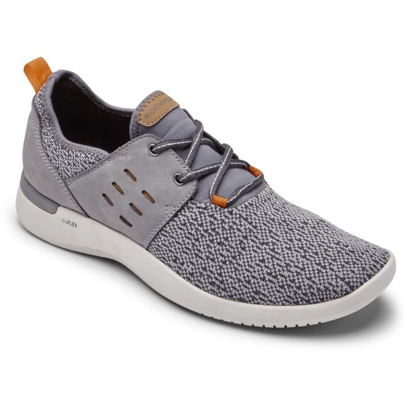 ROCKPORT - MEN'S TRUFLEX TIE SNEAKER-GREY