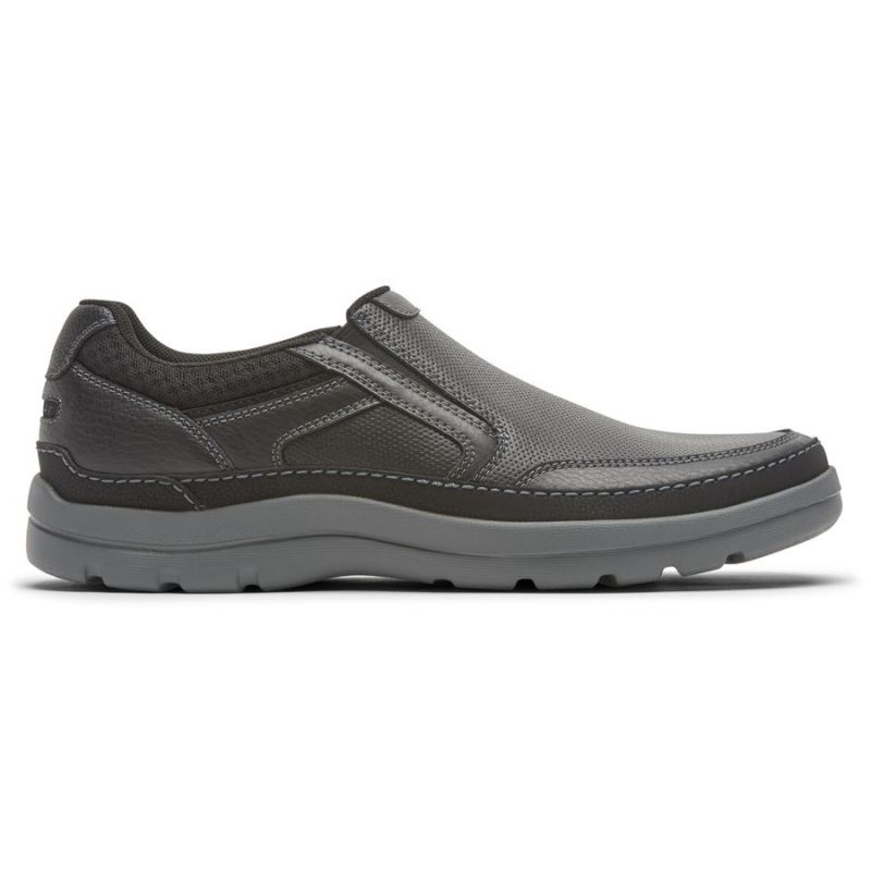 ROCKPORT - MEN'S GET YOUR KICKS MUDGUARD SLIP-ON-BLACK