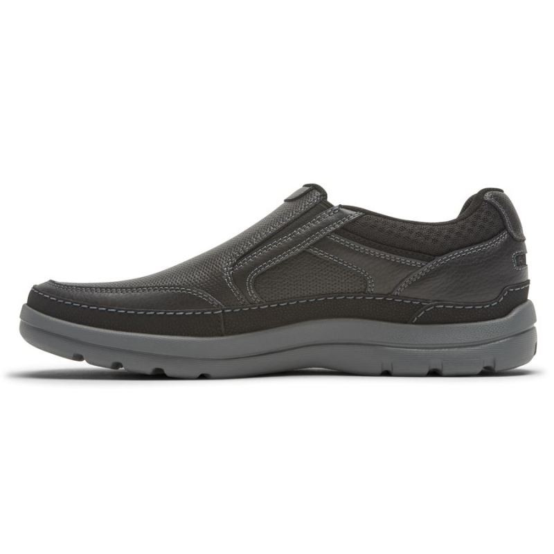 ROCKPORT - MEN'S GET YOUR KICKS MUDGUARD SLIP-ON-BLACK