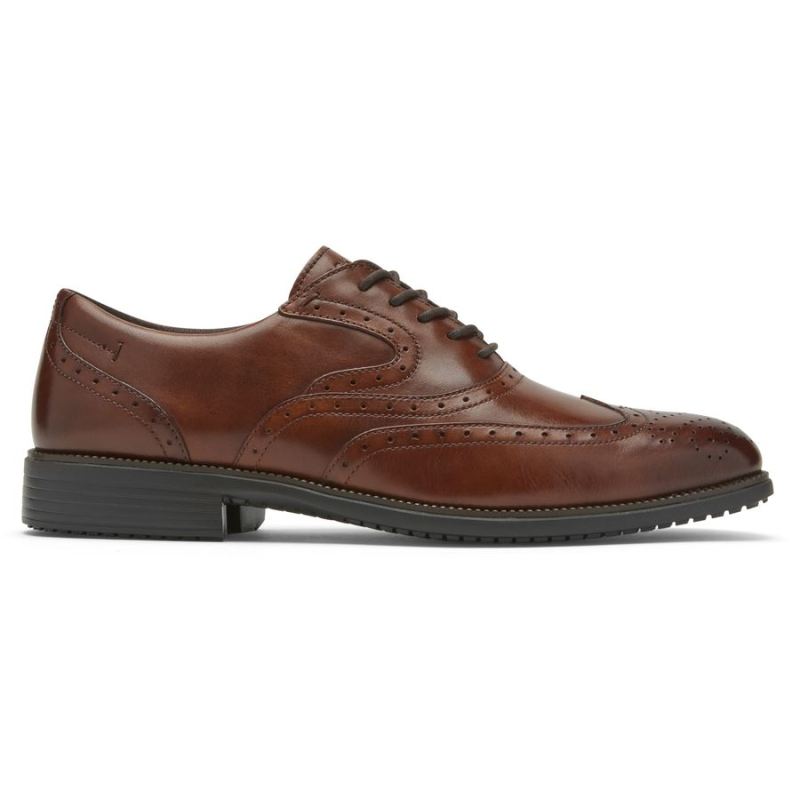 ROCKPORT - MEN'S TOTAL MOTION DRESSPORT WINGTIP-TAN