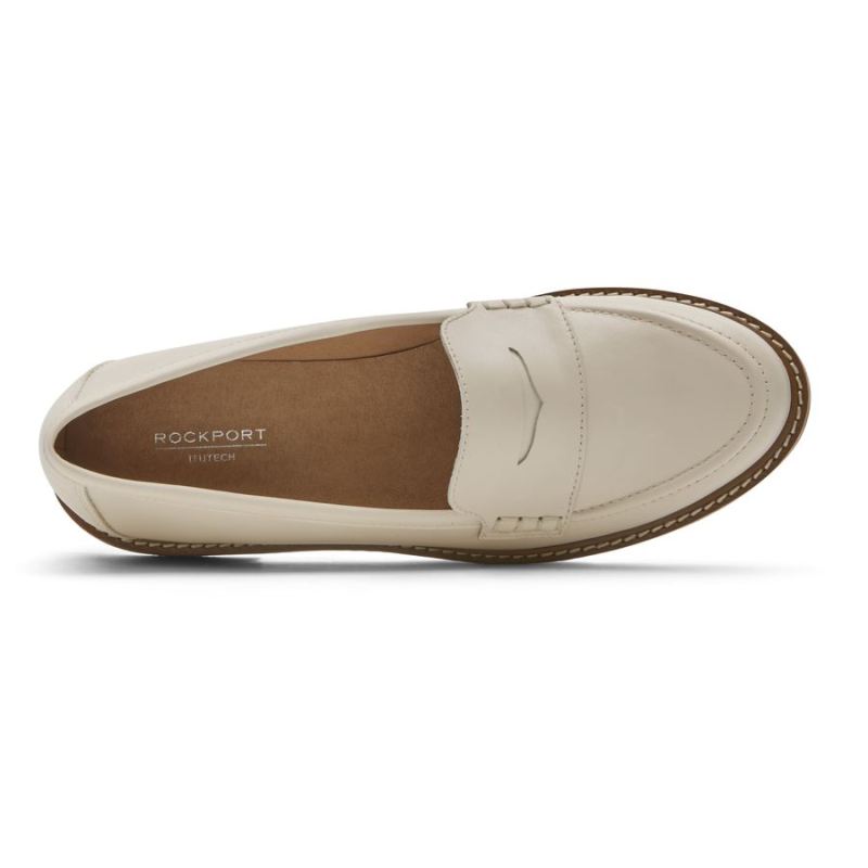 ROCKPORT - WOMEN'S KACEY PENNY LOAFER-VANILLA