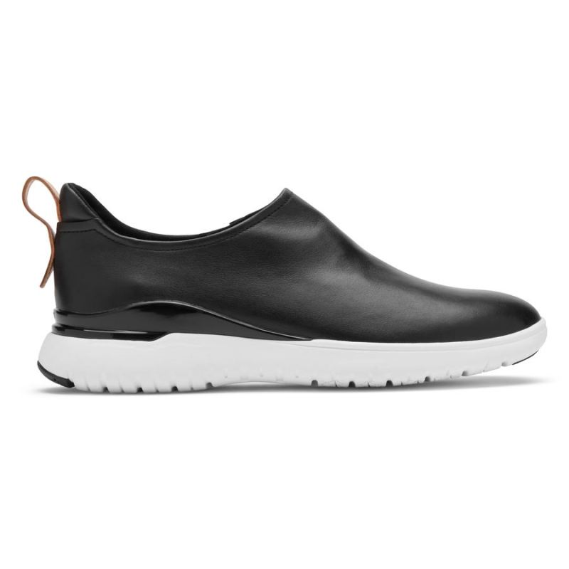 ROCKPORT - WOMEN'S TOTAL MOTION SPORT HIGH SLIP-ON-BLACK LEATHER