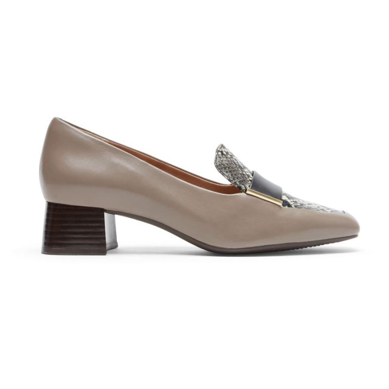 ROCKPORT - WOMEN'S TOTAL MOTION ESMA LOAFER-DOVER TAUPE