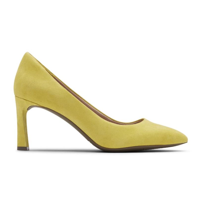 ROCKPORT - WOMEN'S TOTAL MOTION SHEEHAN HEEL-YELLOW