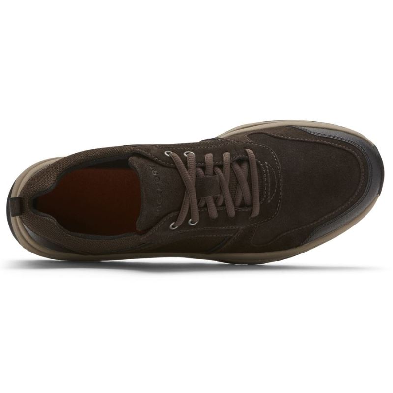 ROCKPORT - MEN'S XCS BIRCHFIELD UBAL TREKKER-JAVA SUEDE