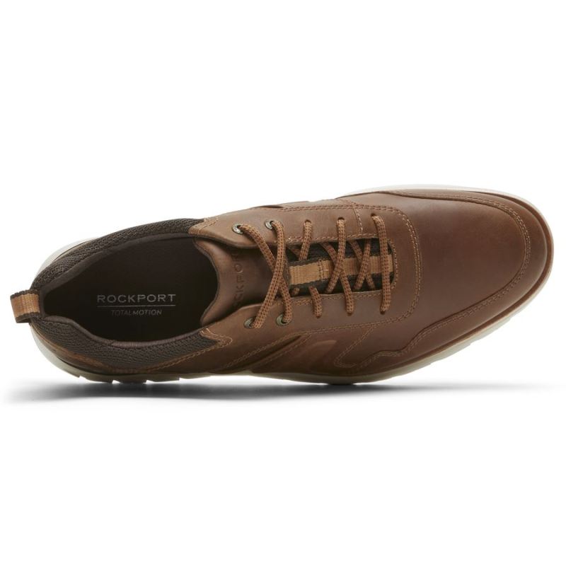 ROCKPORT - MEN'S TOTAL MOTION SPORT SNEAKER-WATERPROOF-TAN