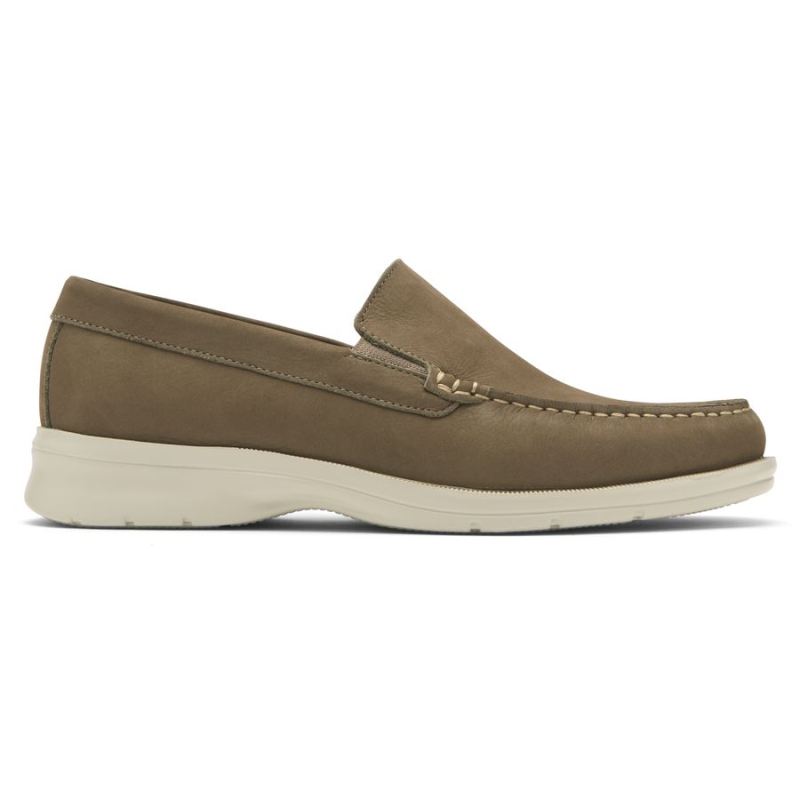 ROCKPORT - MEN'S PALMER VENETIAN LOAFER-VICUNA NUBUCK