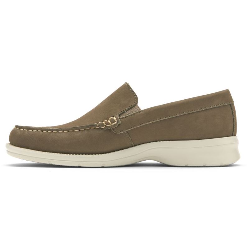 ROCKPORT - MEN'S PALMER VENETIAN LOAFER-VICUNA NUBUCK