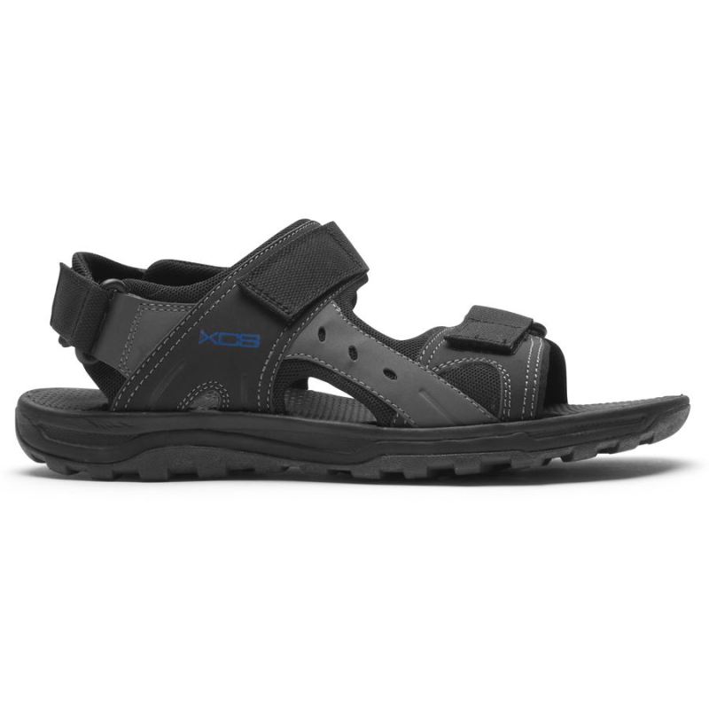 ROCKPORT - MEN'S XCS TRAIL TECHNIQUE ADJUSTABLE SANDAL-BLACK MULTI