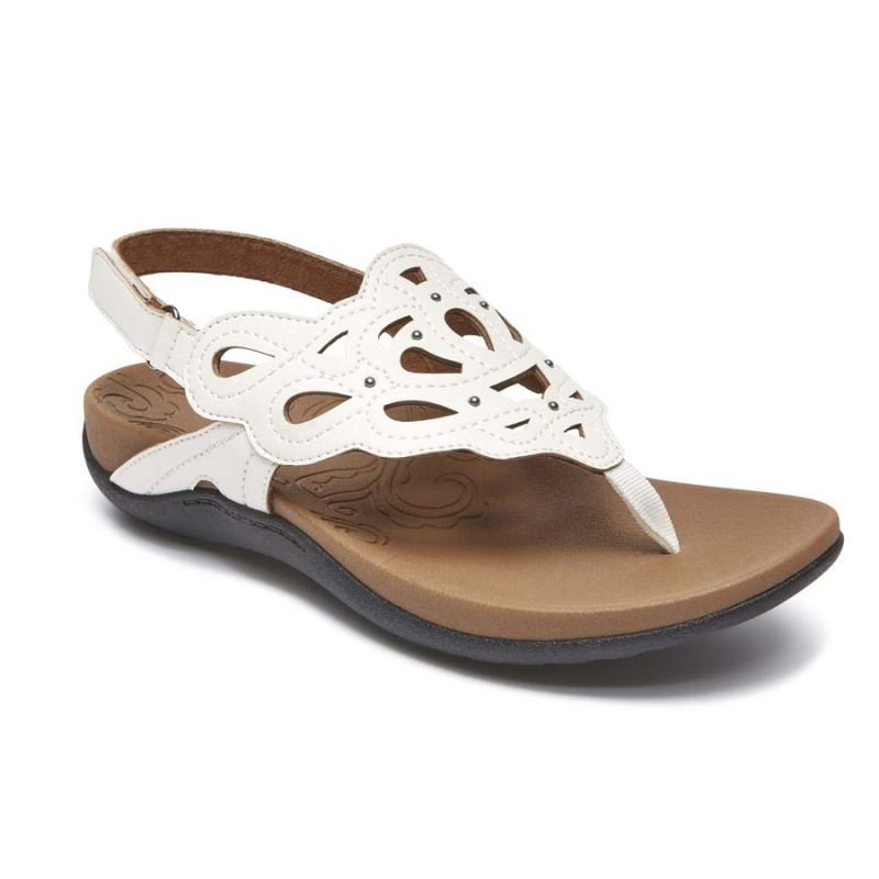 ROCKPORT - RIDGE SLING SANDAL-WHITE