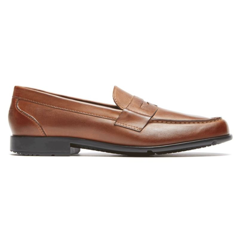 ROCKPORT - MEN'S CLASSIC PENNY LOAFER-COGNAC